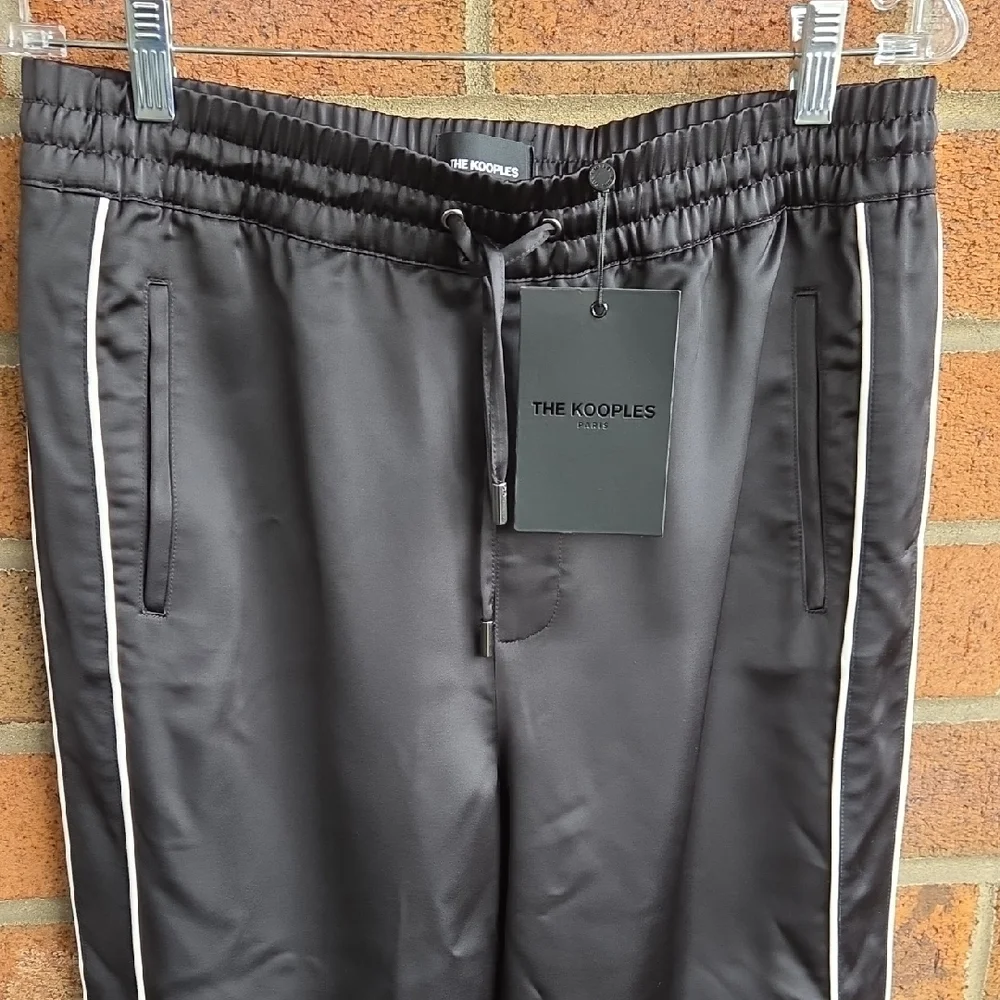 The Kooples Satin Track Pants - NWT - Picture 7 of 9
